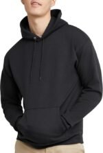 Hanes EcoSmart Hoodie, Midweight Fleece, Pullover Hooded Sweatshirt for Men - Image 5
